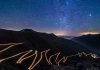 Passo dello Stelvio, Umbrail, Gavia, Foscagno e Mortirolo Passo Stelvio notte moto