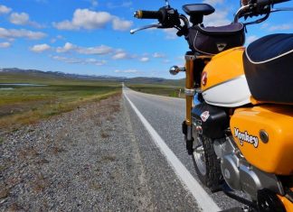 Da Reggio Calabria a Capo Nord con Honda Monkey 125 reggio calabria capo nord honda monkey 125 aiossa