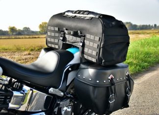 Legend Gear tail bag LR2 – Black Edition by SW Motech Legend Gear tail bag LR2 - Black Edition