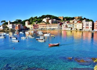 Dalle Cinque Terre alla Baia del Silenzio in moto Sestri Levante Baia del Silenzio moto