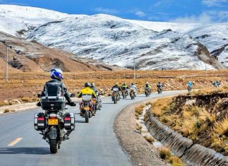 Tibet in moto