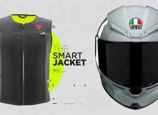 Dainese D-Air Smart Jacket e AGV K6