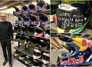 Tour della fabbrica AIROH e il casco REV 19 Airoh Caschi Helmets Locatelli