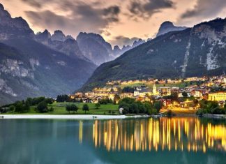 Trentino in moto: Madonna di Campiglio e Lago di Molveno Lago di Molveno - Trentino