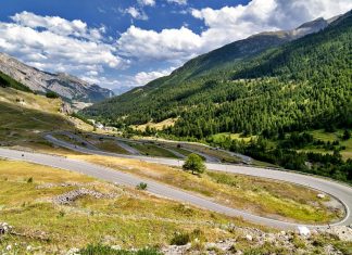 Colle della Maddalena e la Valle Stura in moto Colle della Maddalena moto itinerario valle stura passo