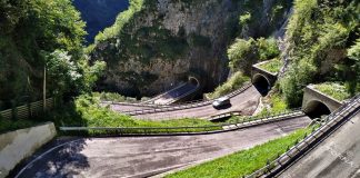 Passo San Boldo Passo San Boldo moto bici itinerario percorso tour veneto