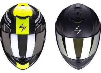 Scorpion EXO 1400 Carbon Air SCORPION EXO 1400 CARBON Air casco integrale viaggio carbonio moto maxi pista RACING