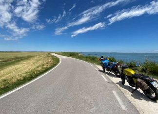 Il Delta del Po in moto Il Delta del Po in moto bici auto itinerario percorso strada giro