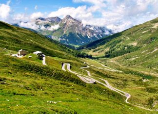Passo dello Spluga (Splugenpass) passo dello spluga splugenpass percorso itinerario moto bici svizzera