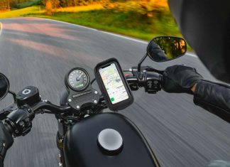 Action Cam e accessori per Smartphone Celly Ridecase cover custodia moto bici manubrio