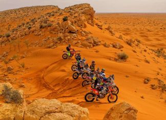 Battesimo della sabbia e delle dune in Tunisia anche con Maxienduro! Tunisia Rally Desert Stage - Freeracing viaggi avventura corso tour