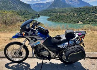 GIVI Easy T – Come allestire una moto datata spendendo poco sardegna nord est strade bianche itinerario mappa informazioni scubapro givi spiagge borghi