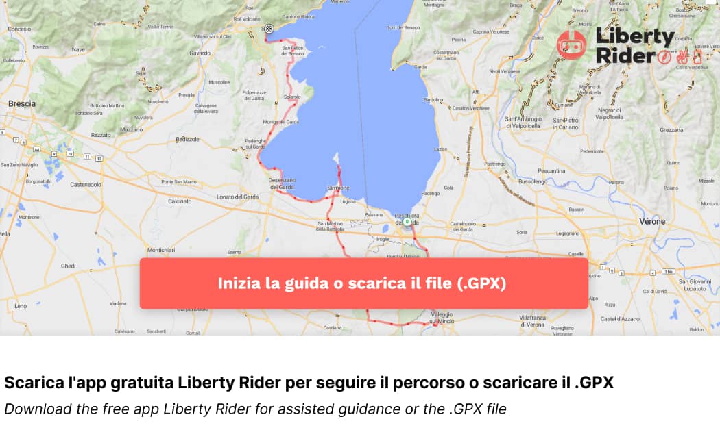Lago di Garda e i territori del Lugana in moto Lago di Garda e i territori del Lugana in moto