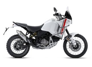 Scarichi Hp Corse per DUCATI DesertX e KTM 1290 S. Adventure HP Corse - SP-1 Evo Short "basso" per Ducati DesertX scarico marmitta terminale prezzo