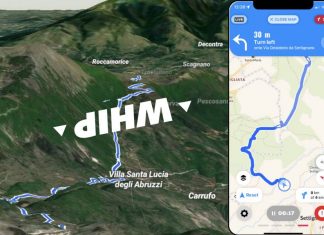 WHIP l’app GPS per la navigazione e il tracking on e off-road Whip app gps gpx tracce tracking moto bici running trekking