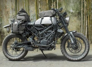 Eco Rambler le borse di Kappa per Café Racer e Scrambler Kappa Eco Rambler KAPPA RB100RS