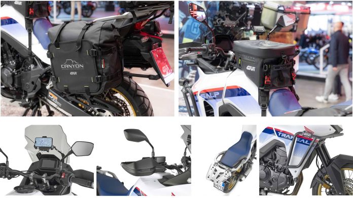 ALLESTIMENTO-GIVI-PER-TRANSALP-DETTAGLI-1 Borse e accessori GIVI per Honda XL750 Transalp 2023
