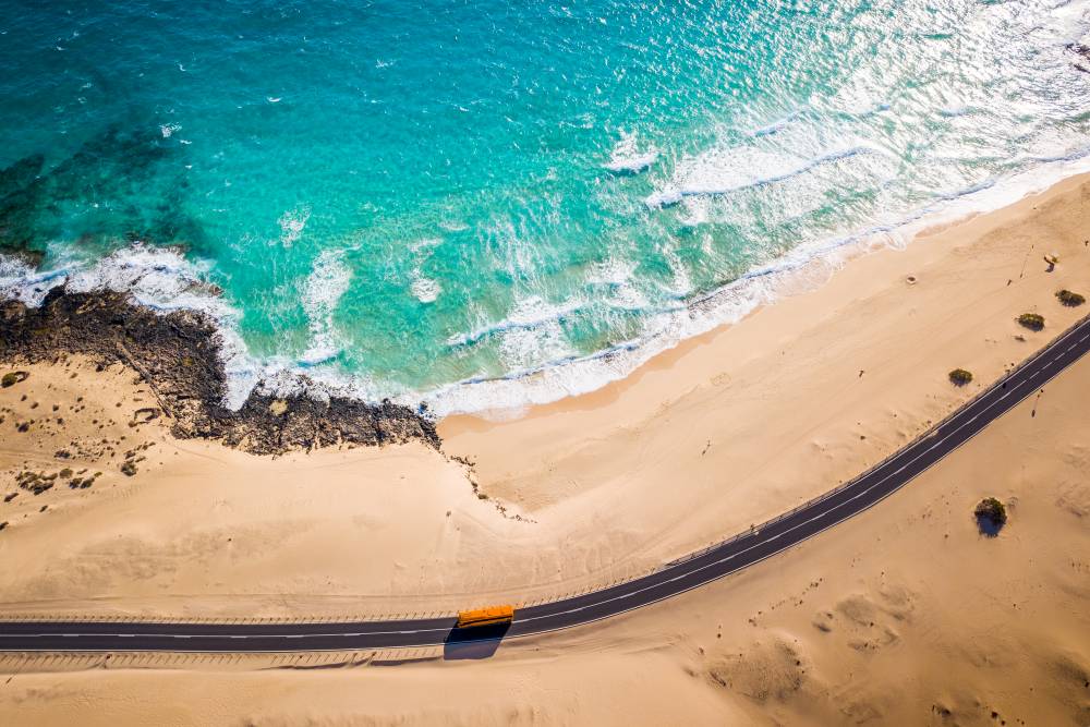 canarie dove andare in moto d'inverno Fuerteventura