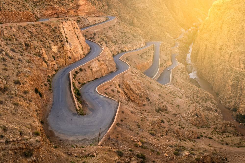 Marocco dove andare in moto d'inverno