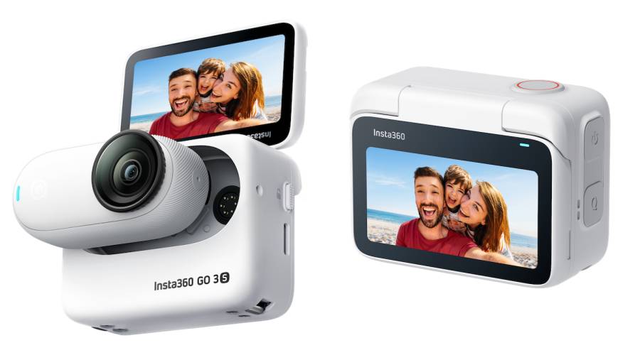 Insta360 Nano S – Fotocamera 3D VR 360° Per IPhone Con Connettore Lightning, Video 4K, Foto 20MP, Stabilizzazione Integrata E Live Streaming