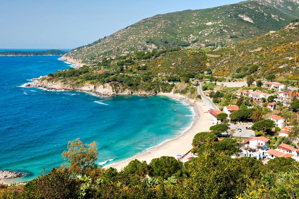 Isola d'Elba, Spiaggia di Cavoli itinerario guida informazioni