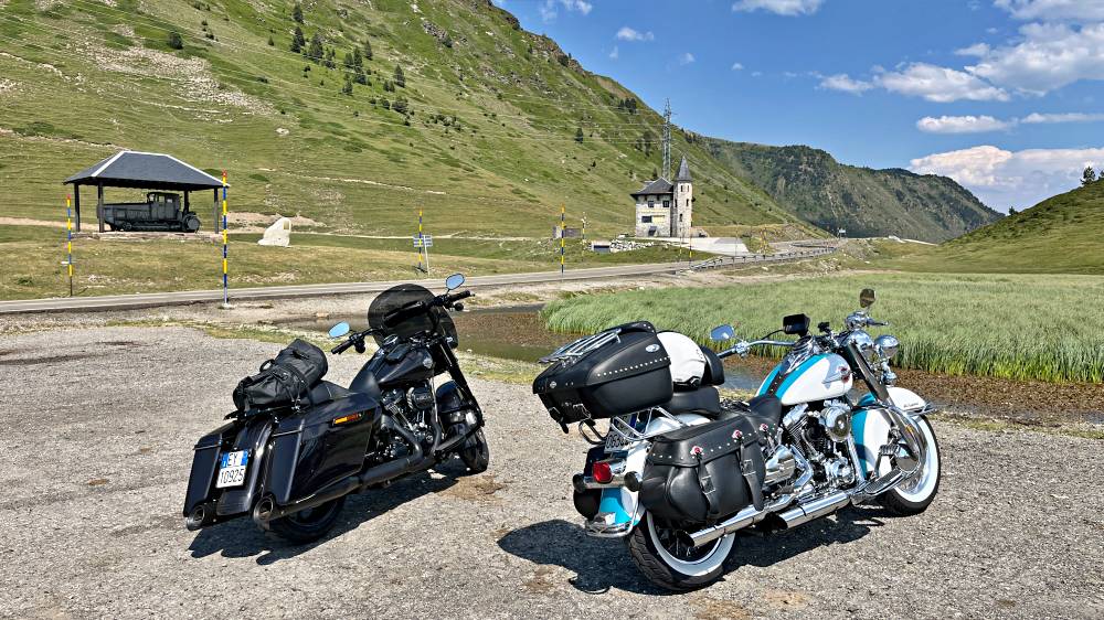 Cammino di Santiago in moto