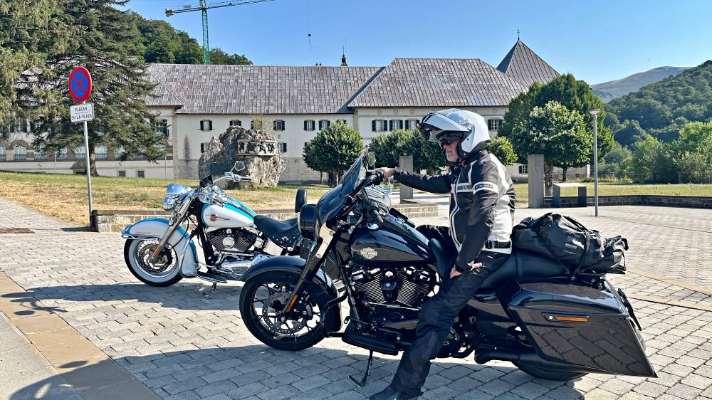 Cammino di Santiago in moto