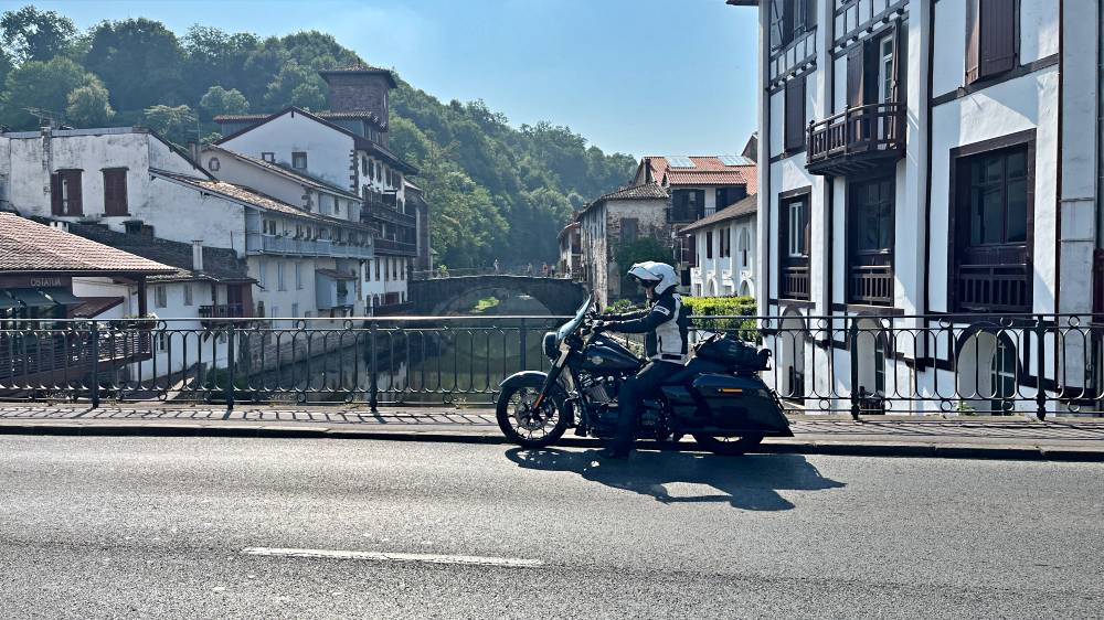 Cammino di Santiago in moto