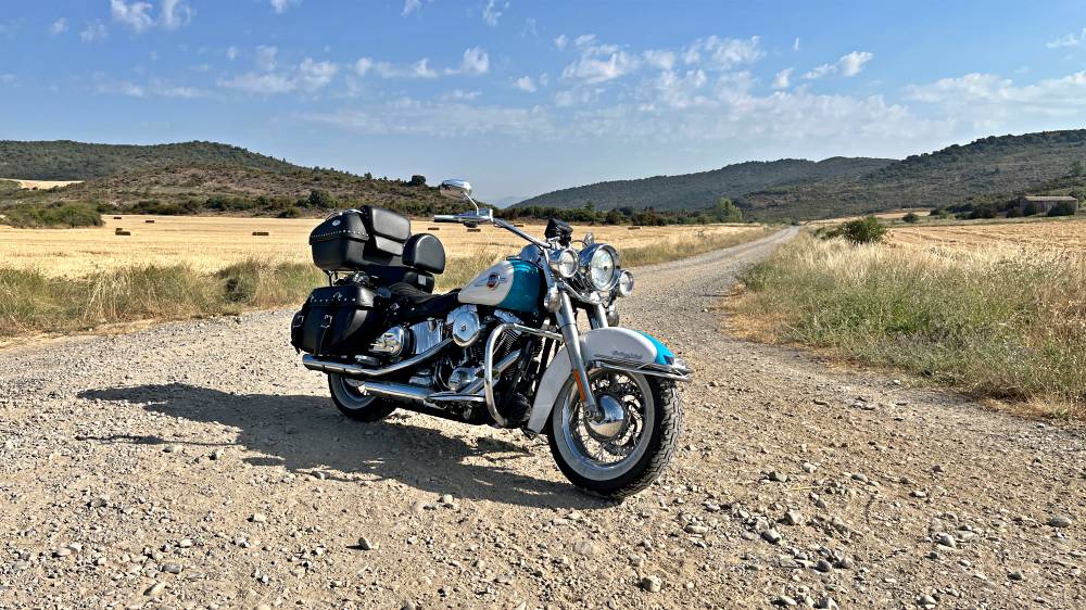 Cammino di Santiago in moto